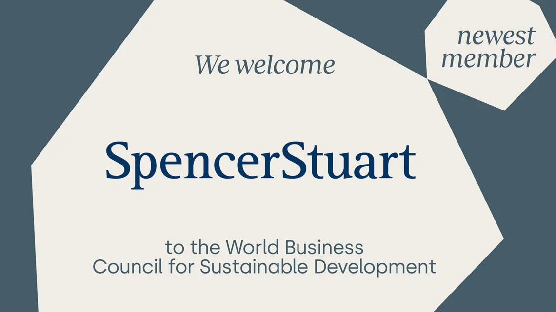 Spencer Stuart Joins World Business Council for Sustainable Development